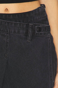 Free People Stephie Denim Skort in in the city - women's shorts - view 6