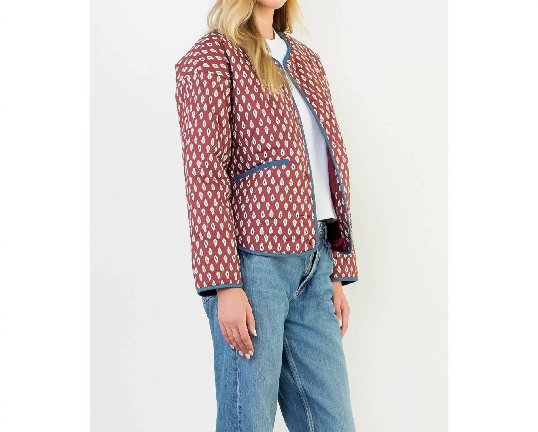 Thml - Print Detailed Quilted Jacket