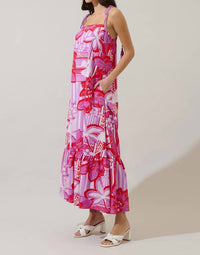 Sugarlips - Barba Tropical Veth Shift Maxi Dress