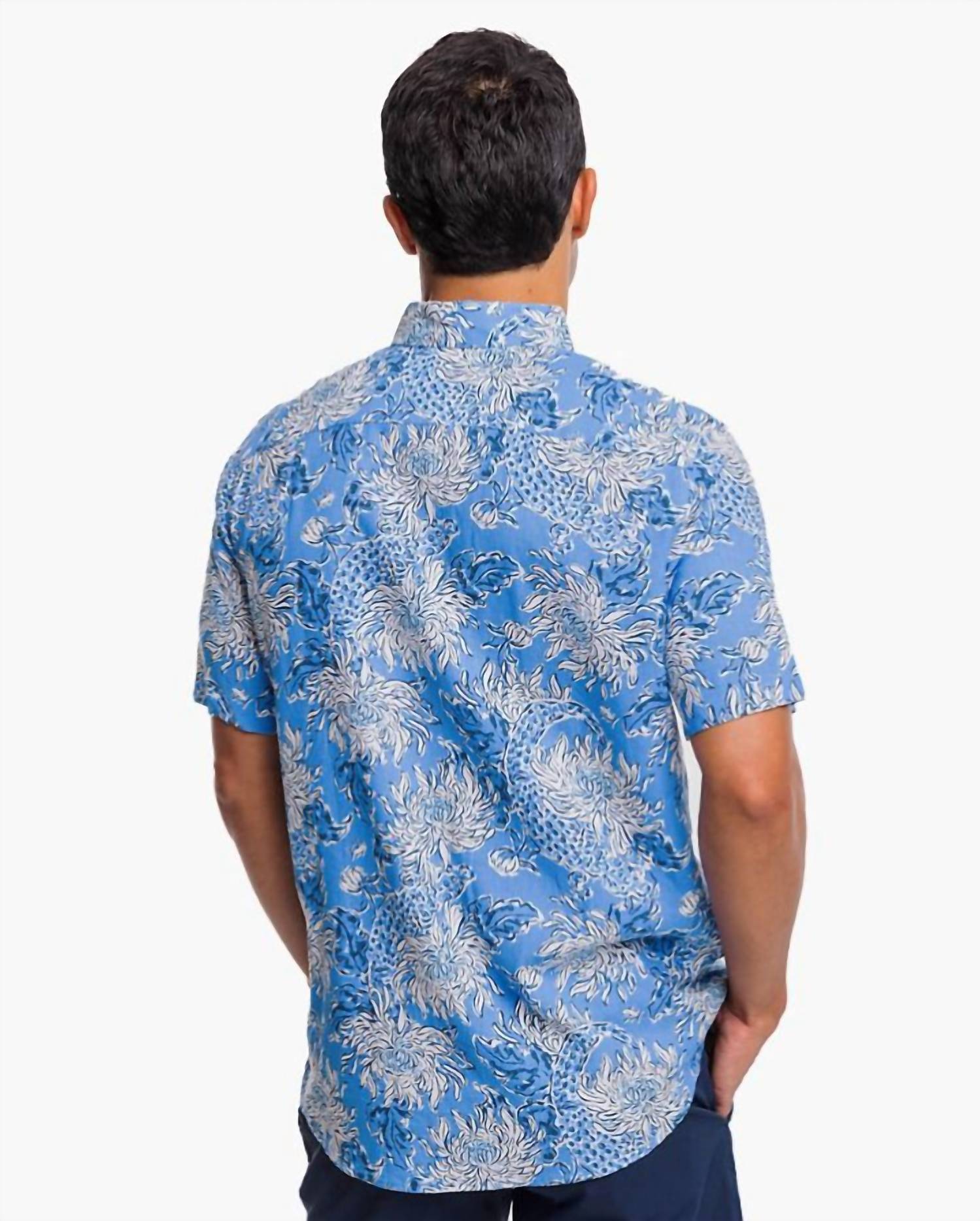 Southern Tide - Linen Sports Shirt
