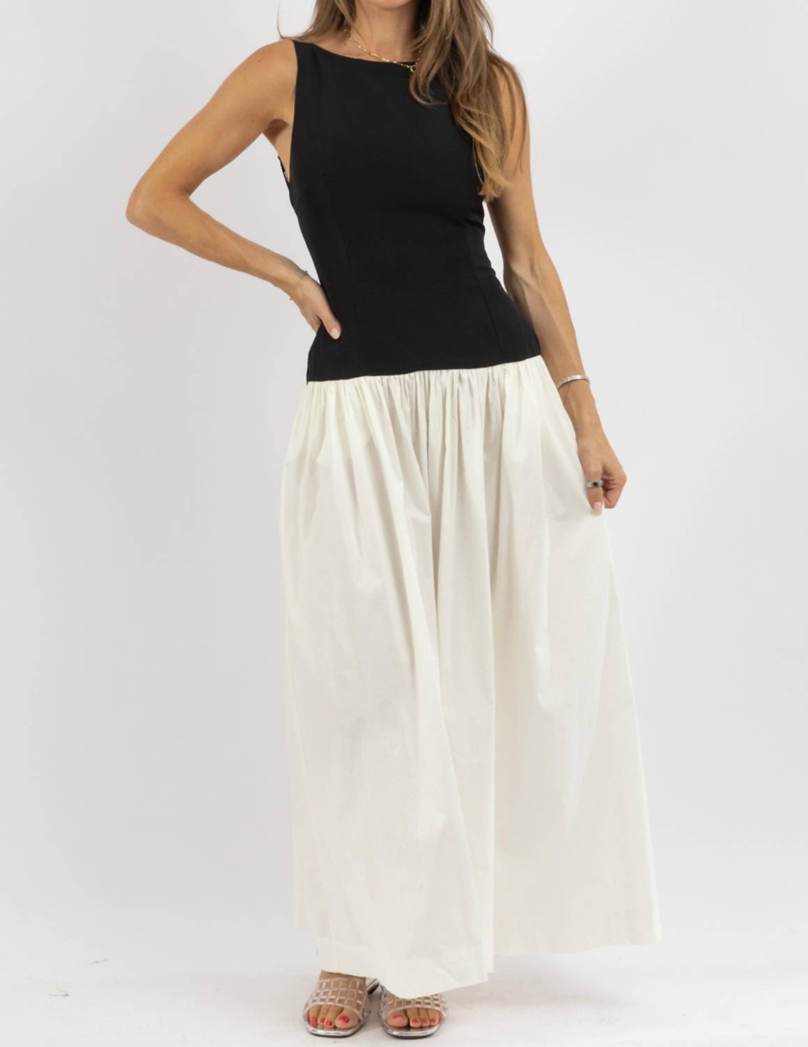 Luxxel - Amina Contrast Dress