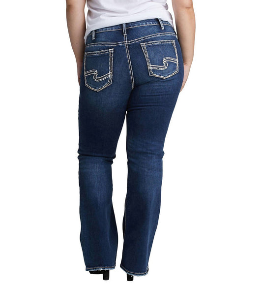 Silver Jeans Co - Suki Mid Rise Bootcut Jean - Plus