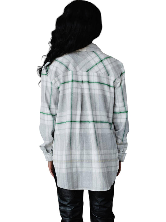 Panache Apparel - Plaid Flannel Jacket