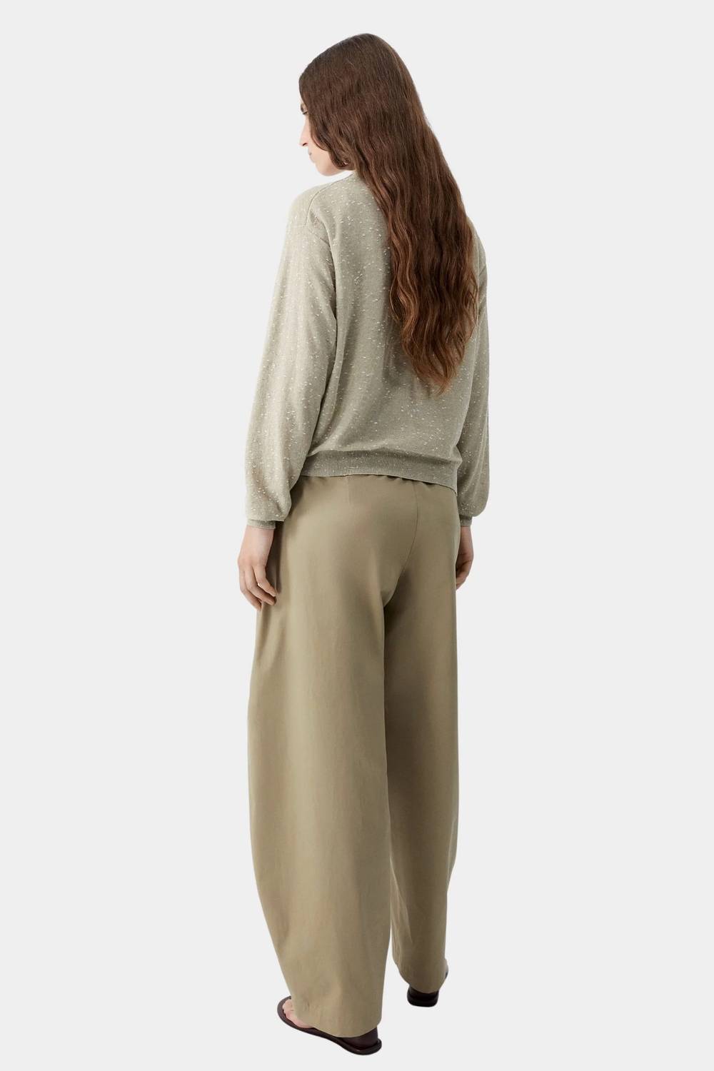 Cordera - Linen And Cotton Flecked Cardigan