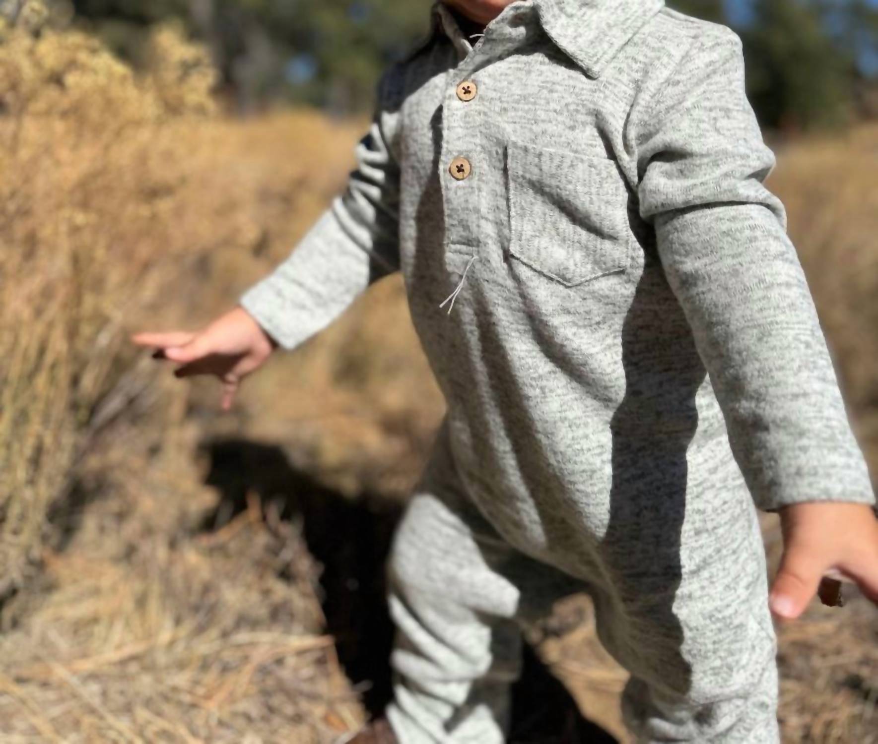 Me & Henry - Boy's Kingston Polo Romper