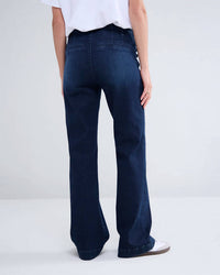 Summum - With Button Details Flared Jeans