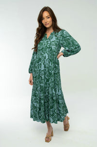 Briton Court - Long Sleeve Jenny Maxi Dress