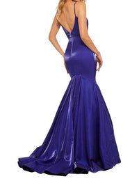 Sherri Hill - Strapless Satin Prom Dress