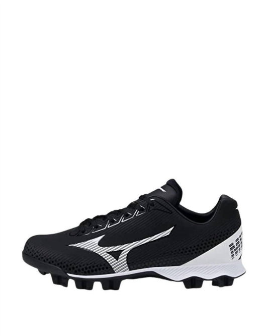 Mizuno - Unisex Kids Wave Lightrevo Jr Baseball Shoe