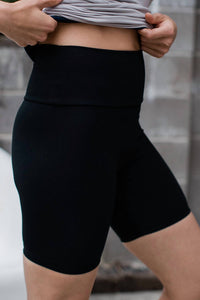 Yala - London Ultra-Stretch High-Waisted Bamboo & Organic Cotton Yoga Short