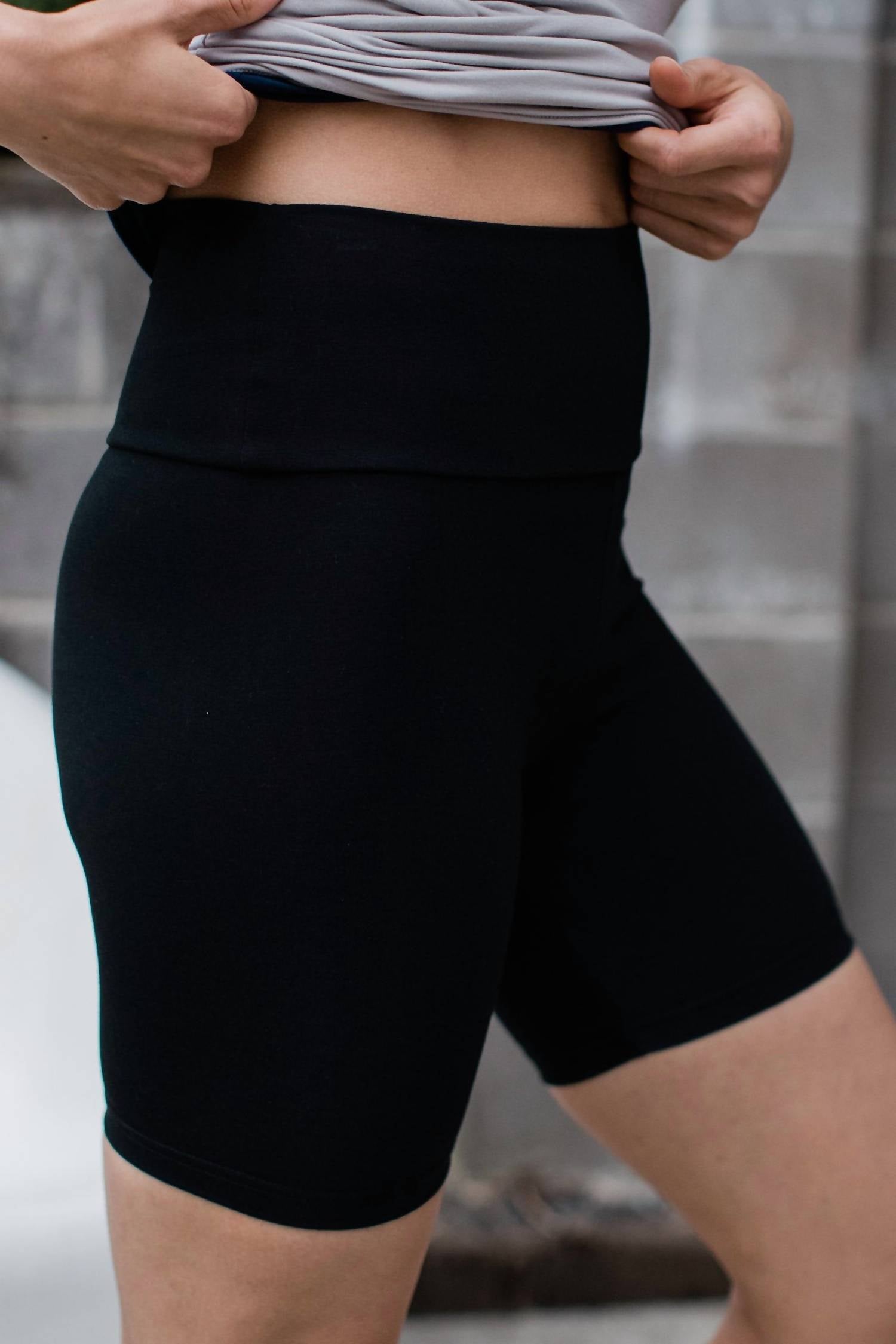 Yala - London Ultra-Stretch High-Waisted Bamboo & Organic Cotton Yoga Short