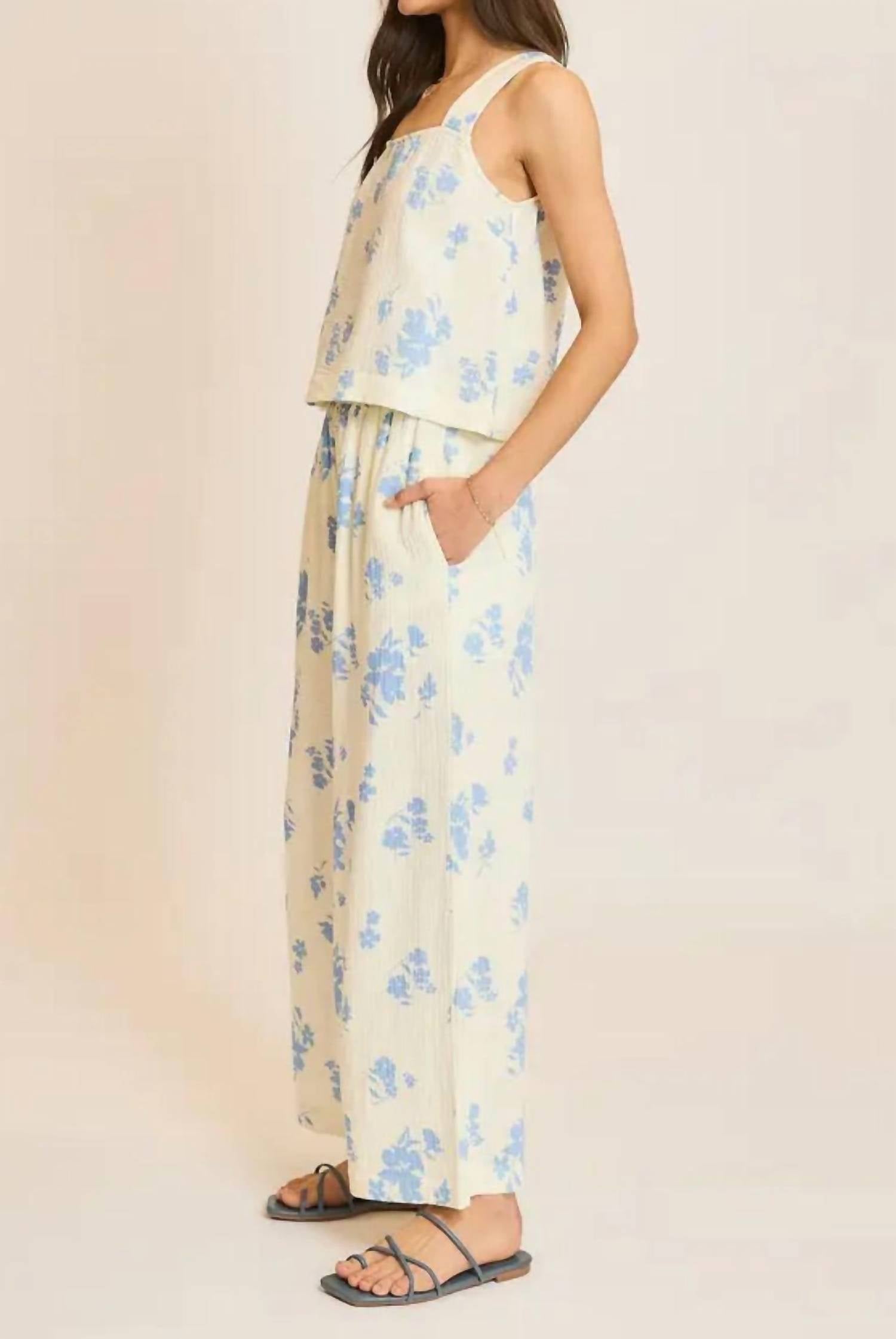 Wishlist - Floral Top And Pant Set