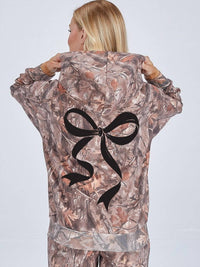 Simply Southern - Women's Bow Camo Hoodie