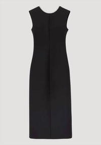 ROHE Open Back Appliqué Maxi Dress in black - women's dress - view 4