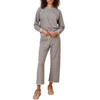 The Great. - Women's The Wide Leg Cropped Sweatpant