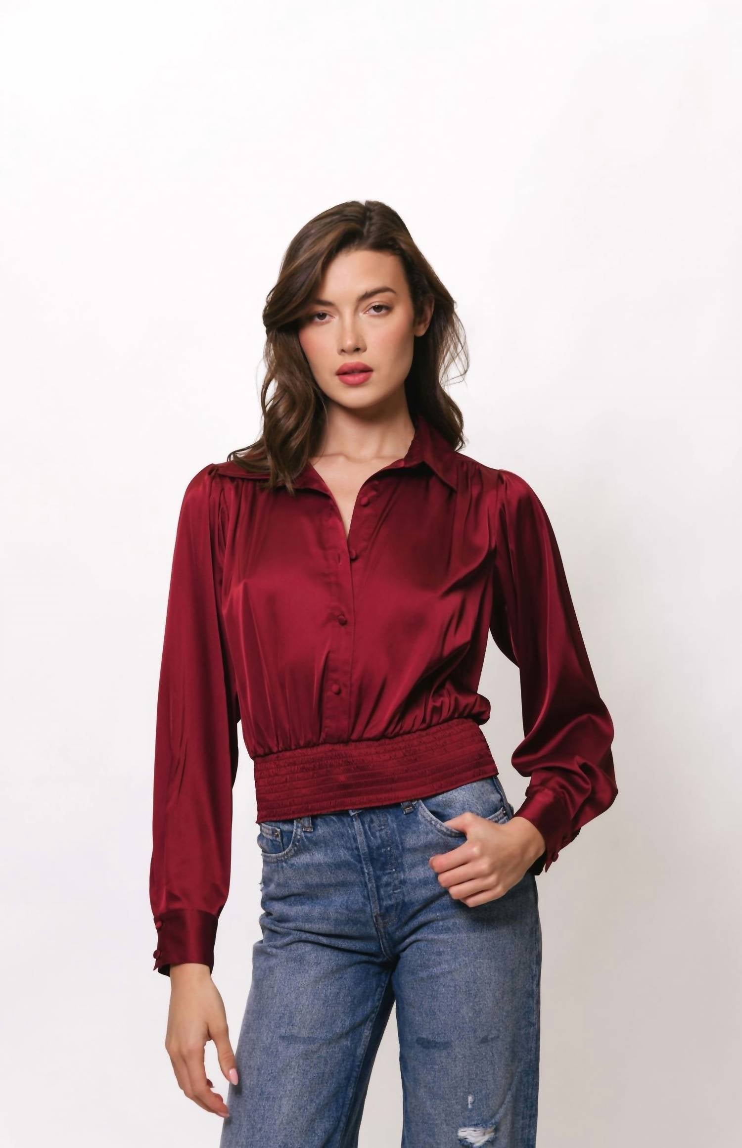 Hutch - Jama Smocked Blouse