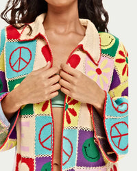 Me369 - Miami Crochet Cardigan