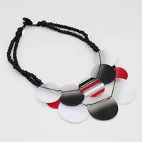 Sylca Designs - Circle Bead Bib Necklace