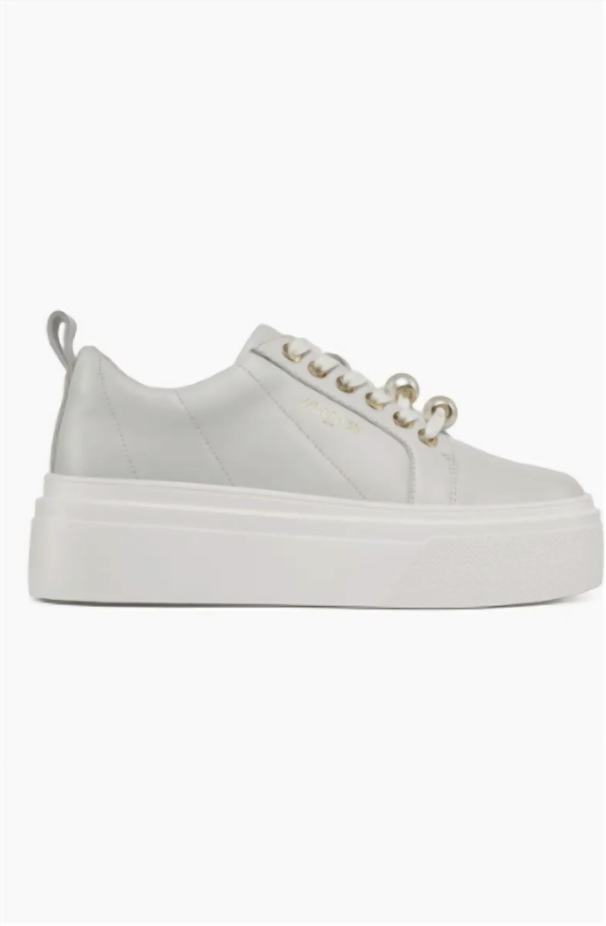 J/Slides - Women's Aria Leather Platform Sneakers