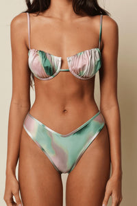 Montce - Petal Underwire Demi Bikini Top