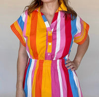 Thml - Stripe Maxi Dress