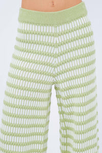 Whiteroom+Cactus - Stripe Knit Pants