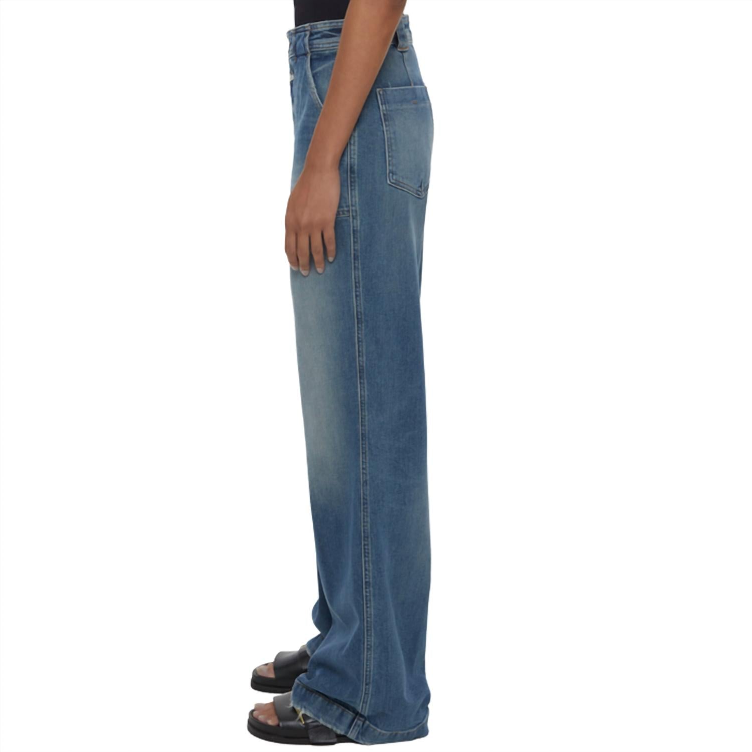 CLOSED Women's Aria Denim Jean in dark blue - women's jeans - alternate view