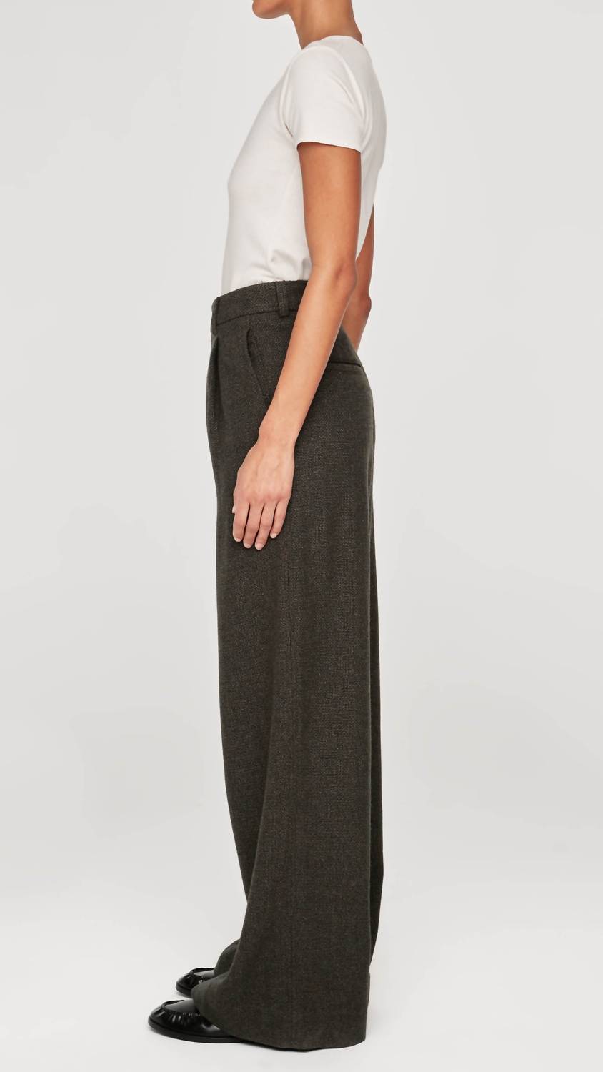 Dl1961 - Women'S - Denim Hepburn Wide Leg High Rise Pleated Pants