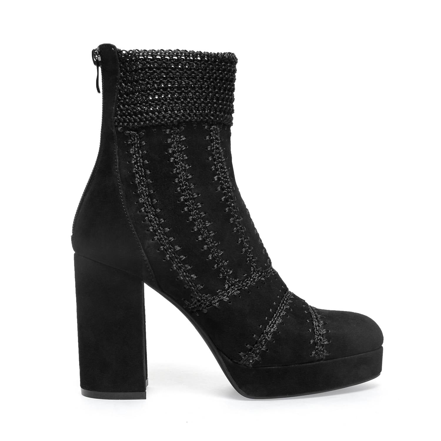 SILENT D Women's Yasmin Boot in black suede - women's shoe