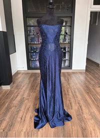 Sherri Hill - Women's Off-The-Shoulder Mermaid Dress