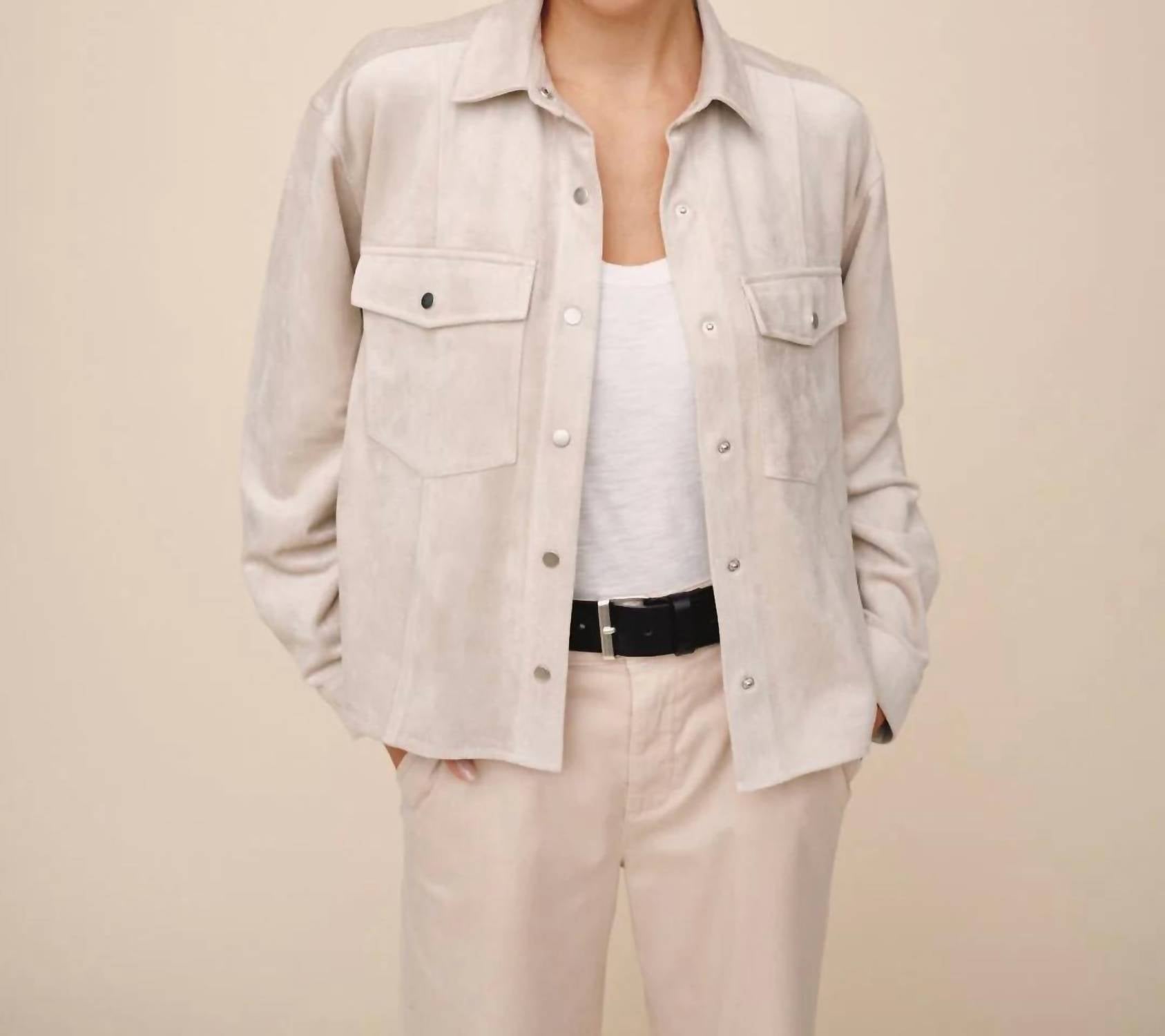 Bella Dahl - Seamed Pocket Shacket