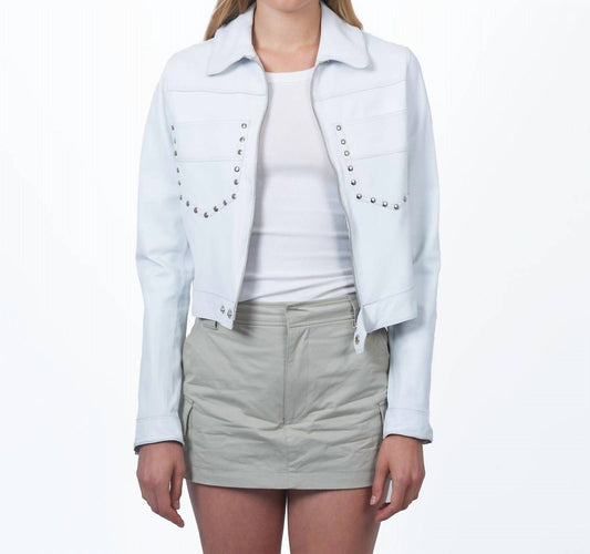 Jkt Nyc - Hayden Nailhead Leather Jacket