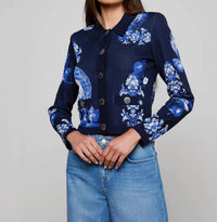 L'Agence - Osiris Jacquard Cardigan