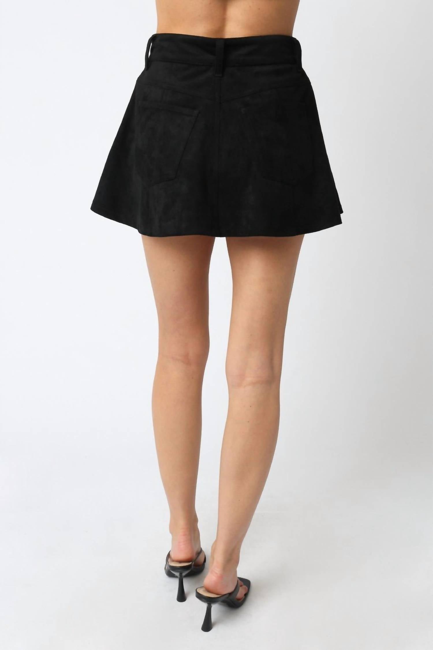Olivaceous - Selah Mini Skirt