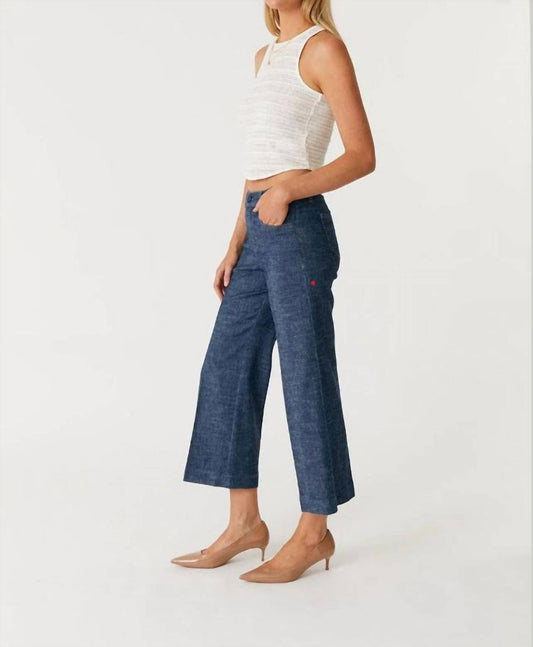 Level99 - Anabelle Crop Wide Leg Pants