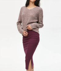Michael Stars - Rae Ribbed Midi Skirt