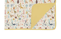 Kickee - Toddler's Animal Alphabet Blanket