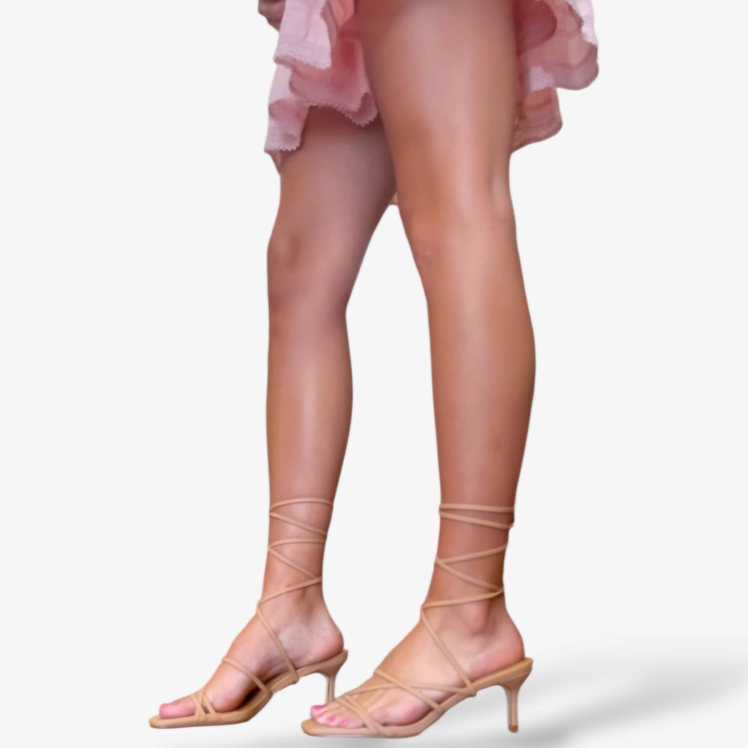 Matisse Women's Lily Kitten Heels in nude - women's heels - view 6