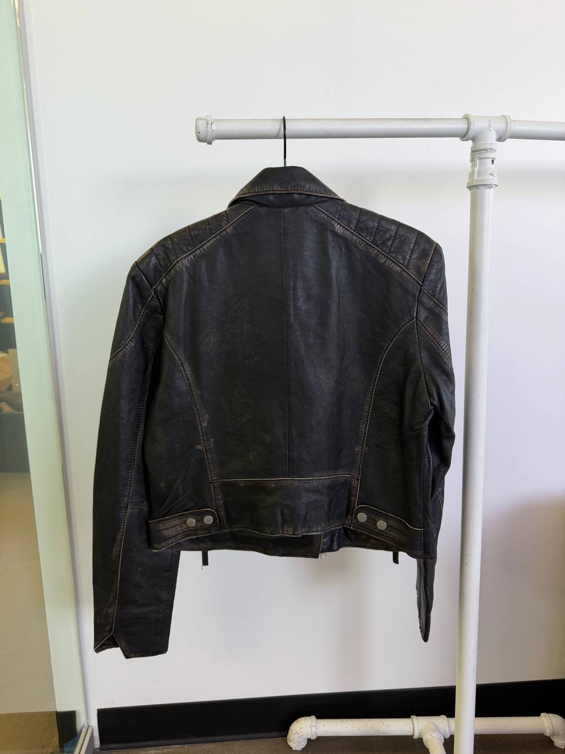 Mauritius - Reanon Regular Fit Leather Jacket