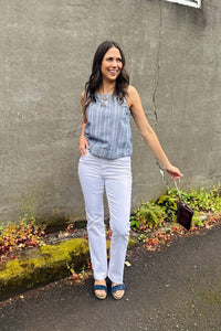 Dylan - Harbor Stripe Top