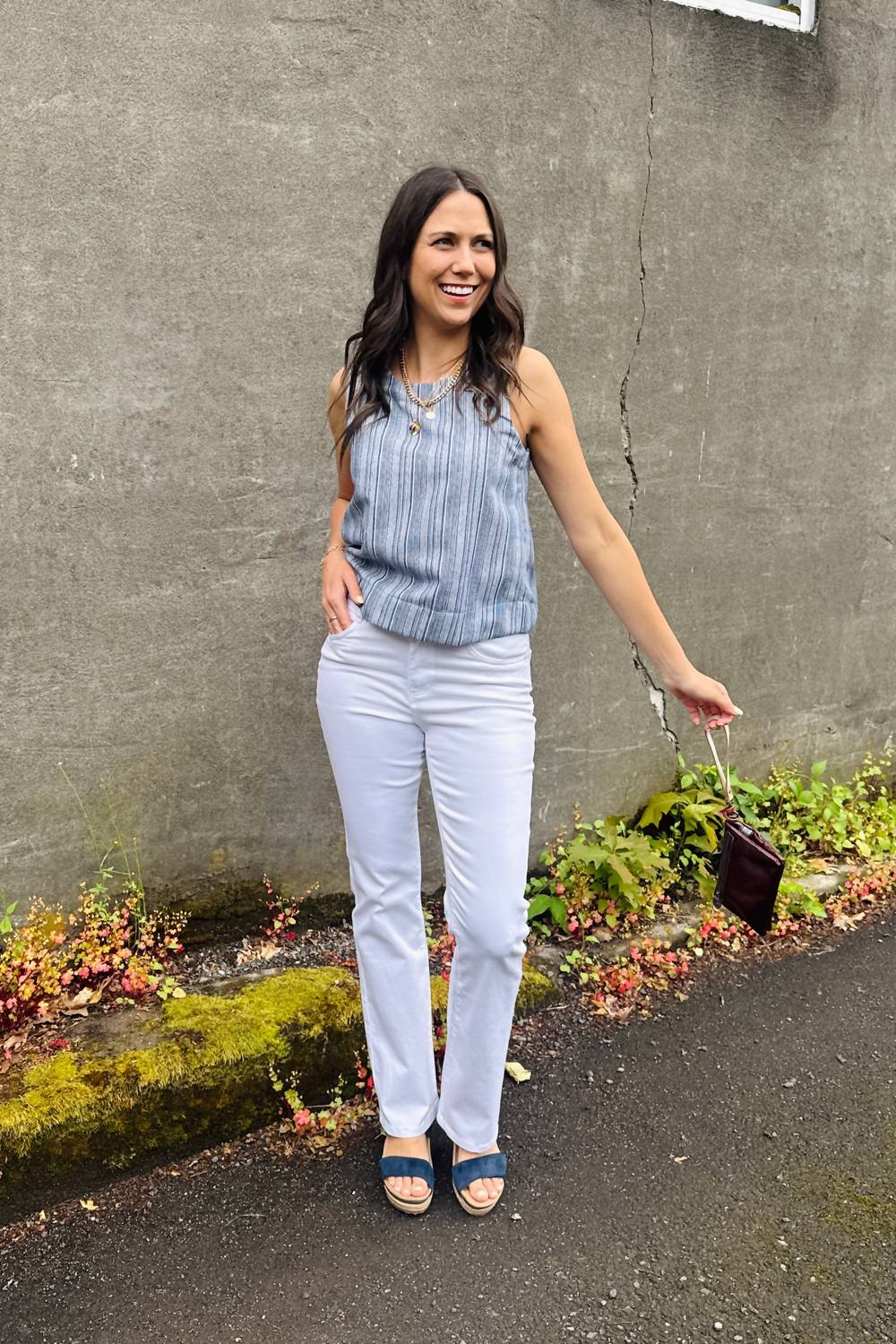 Dylan - Harbor Stripe Top