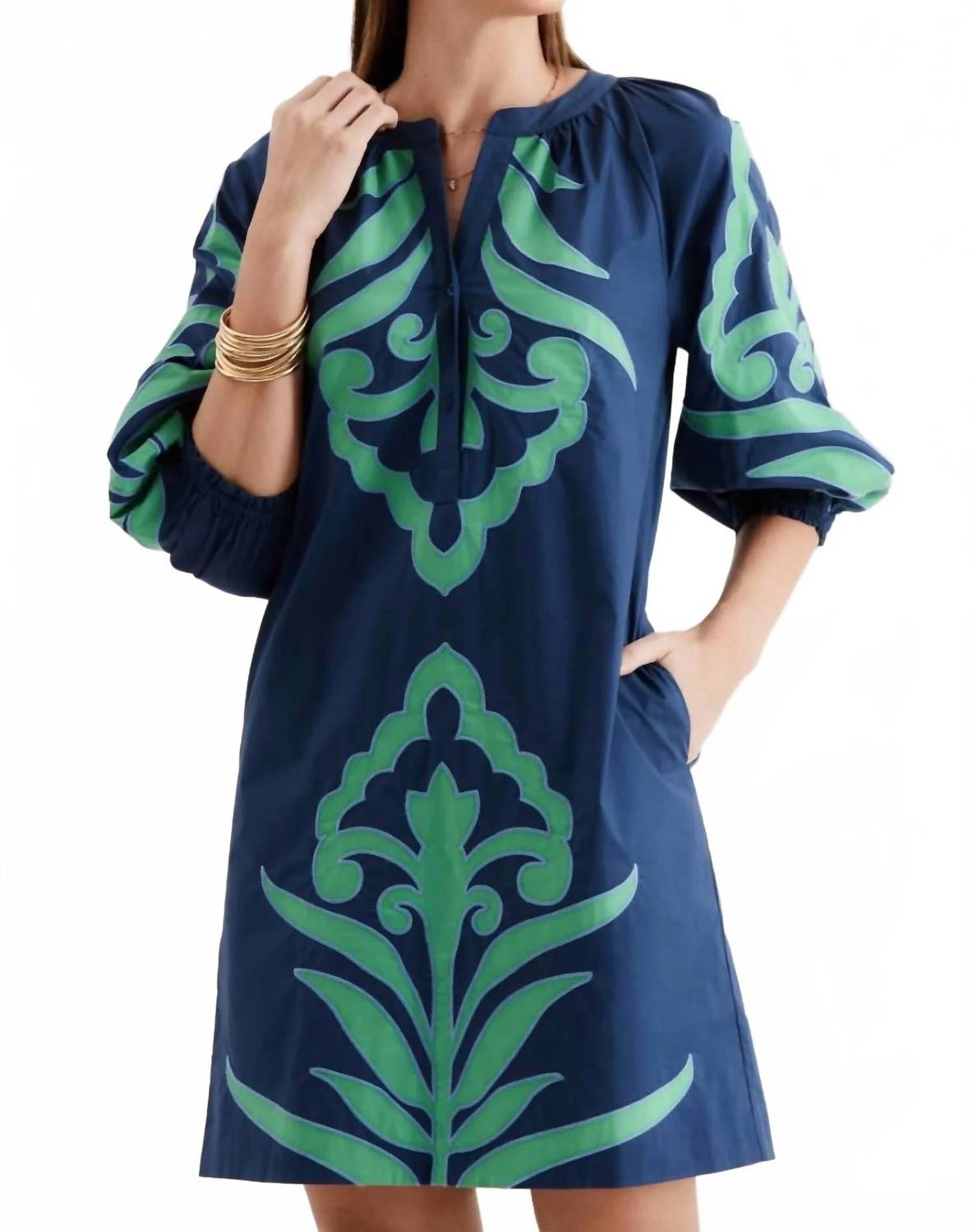 Tyler Boe - Sara Applique Mini Dress