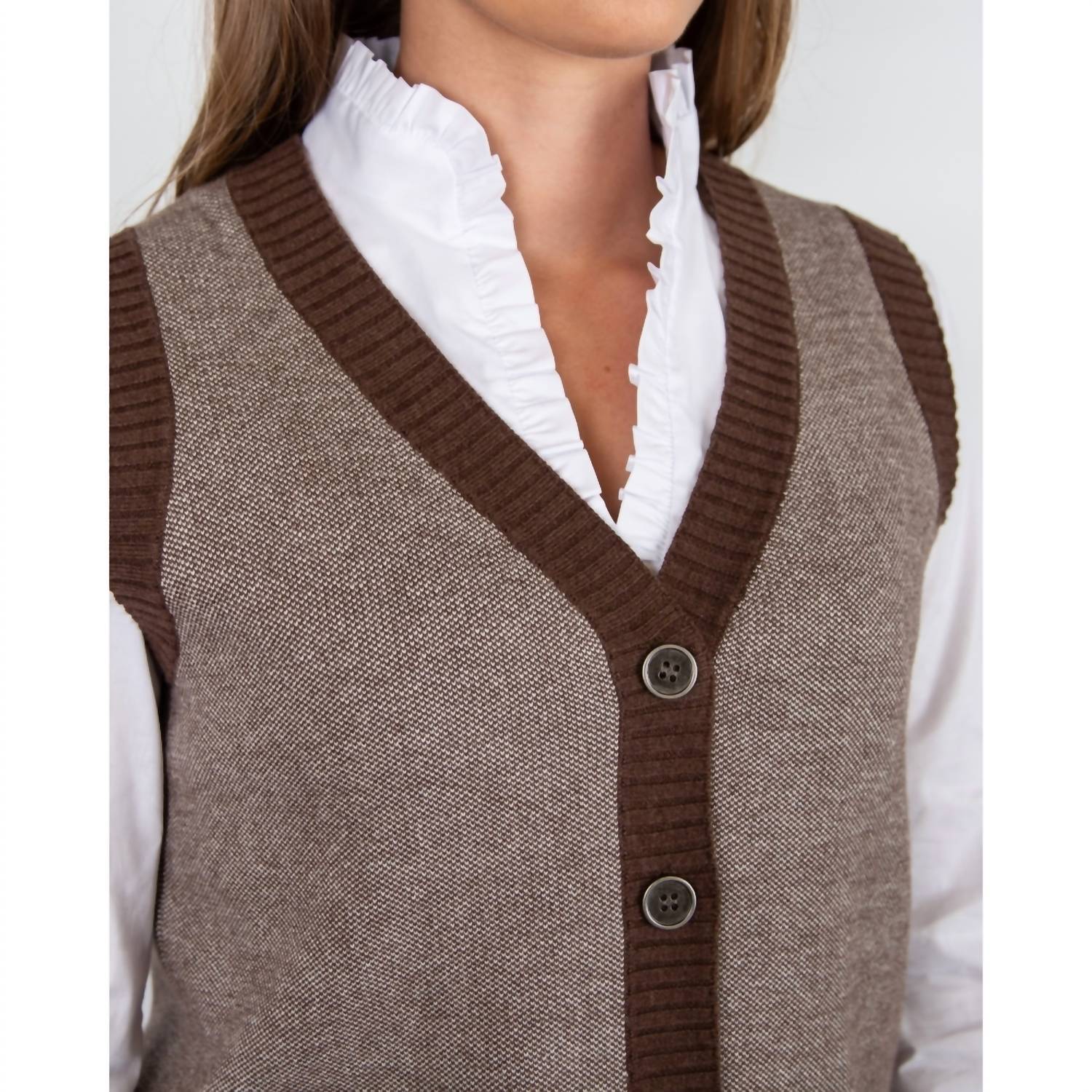 Marble - Relaxed Fit Cottton Vest