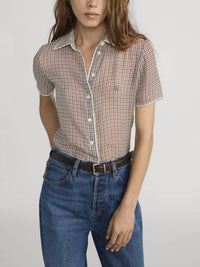 Frame - Silk Check Shirt