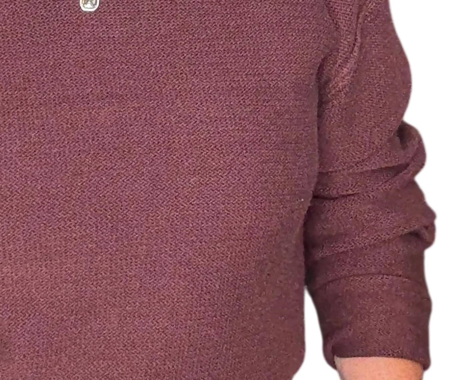 Grade & Gather - Rolled Edge Sweater