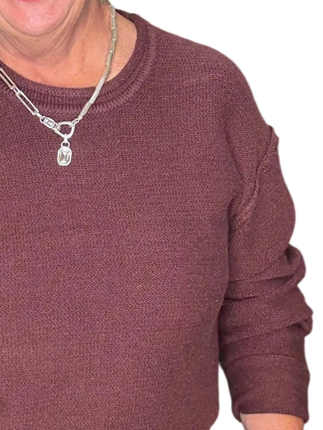 Grade & Gather - Rolled Edge Sweater