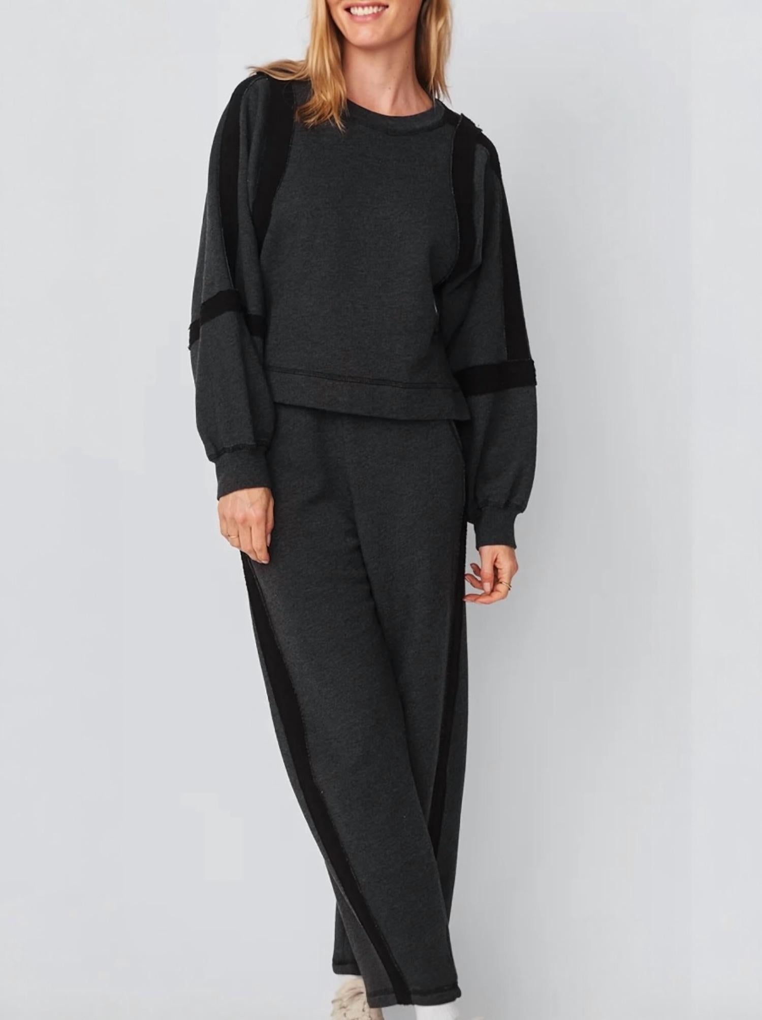 Sundry - Raw Seamed Sweatshirt