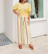 Entro - Golden Hour Stripe Pants