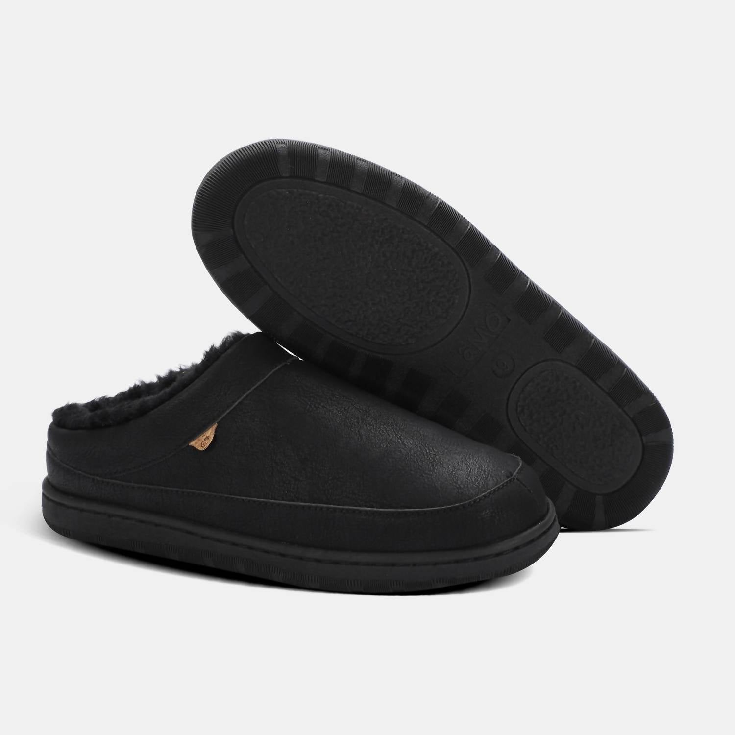 Lamo Men's Julian Clog Ii Slipper in waxed black - men's loafer - view 8