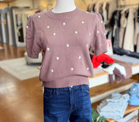 Kld. Signature - Women's Polka-dot Sweater